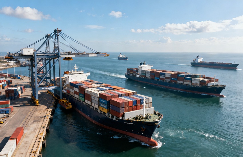 Tăng trưởng dữ liệu thương mại giữa Trung Quốc và các đối tác thương mại toàn cầu chính của nước này, 2022–2024