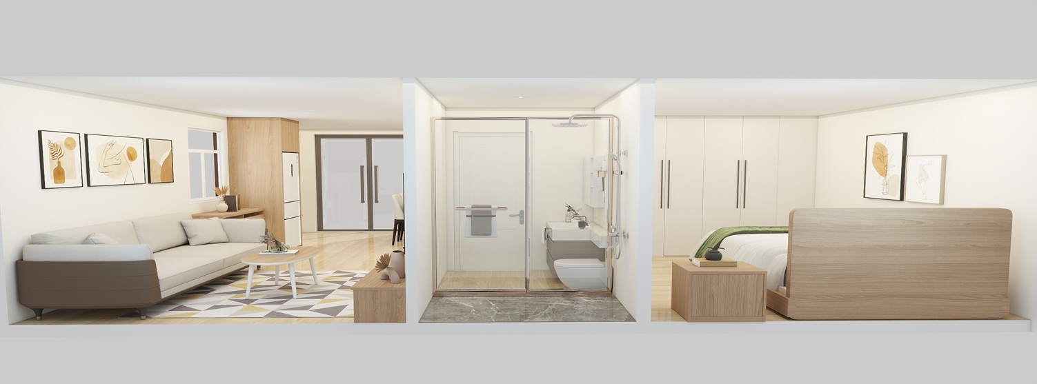 Ngôi nhà gia đình mới xây có thể mở rộng