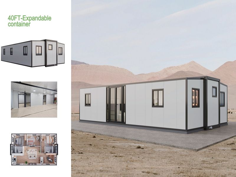 Nhà container mở rộng 40ft - chayohouse