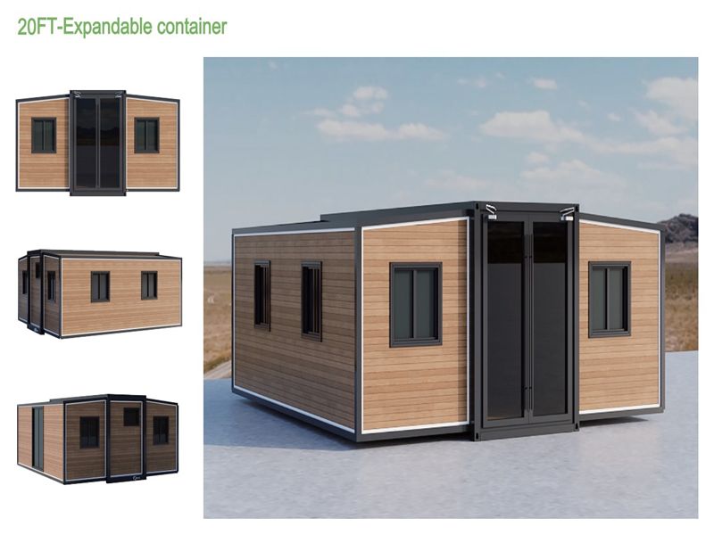 Nhà container mở rộng 20ft - chayohouse